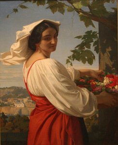 La Chiaruccia by Alexandre Cabanel